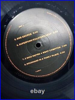 Prince The Black Album VG Vinyl LP OG Press