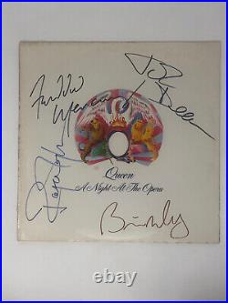 Queen A Night at the Opera Signed Album