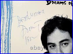 RARE AUTOGRAPHED Anthony Castelo Dreams of Glass 1988 LP Vinyl Record Album
