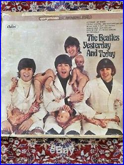 RARE BEATLES Yesterday and Today Album Butcher Cover Letter from Capitol Records