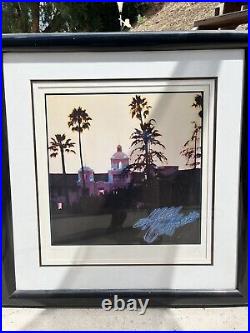 RARE Hotel California Album Cover Print Signed By Original Photographer