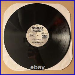 RARE? Master P The Ghettos Tryin To Kill Me! 1997 Vinyl Album No Limit