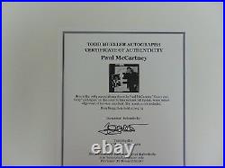 RARE! Paul McCartney Signed Album Cover Todd Mueller COA