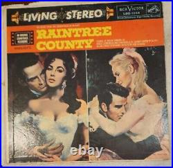 Raintree County Soundtrack Double LP 1958 Original Vinyl Album Elizabeth Taylor