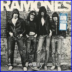 Ramones Self Titled Lp Sire Uk 1976 First Pressing Near Mint Pro Cleaned