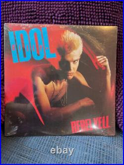 Rare 1983 Sealed Billy Idol Rebel Yell Lp Album Chrysalis Records FV-41450