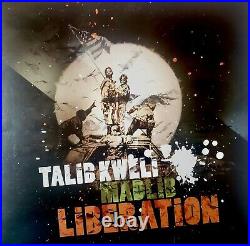 Rare BANKSY Silver Flags Album Cover (Lim. Ed. Orange LP) Talib Kweli Liberation
