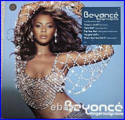 Rare Promo Hype 2 Sticker Org Inner Us Org Vinyl 2lp Beyonce Dangerously In Love