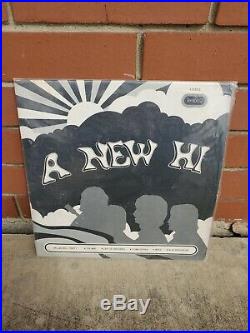 Rare vintage A NEW HI LP! Cover and Poster only! NO ALBUM! Stevie Ray Vaughan