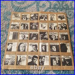 Record vinyl 33 RPM album cover sleeve vintage various artists on front and back