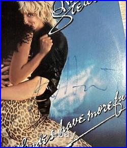 Rod Stewart Hand Signed Autographed Album Cover