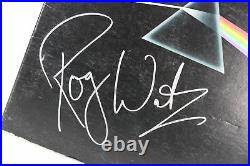 Roger Waters Pink Floyd Signed Dark Side Of The Moon Album Cover JSA #Z69655