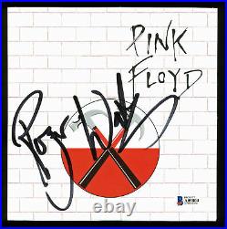 Roger Waters Pink Floyd Signed Run Like Hell 45 RPM Single Album Cover BAS