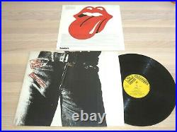 Rolling Stones LP Sticky Fingers/Pan Zipper Cover German 59100 IN Good+