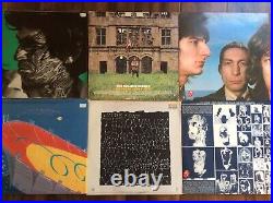 Rolling Stones-Lot-of Six-Great -Original-Vinyl-Record-Albums LPs