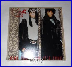 SEALED Vtg 1989 MILLI VANILLI Album GIRL YOU KNOW ITS TRUE Lp 1ST PRESS Vinyl