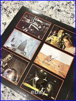 STAR WARS Original Soundtrack Double Vinyl LP Record Album 1977 Insert Poster
