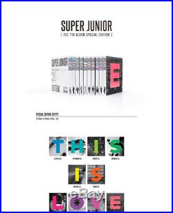 SUPER JUNIOR THIS IS LOVE 7th Album Special Edition Random Cover CD+Photobook