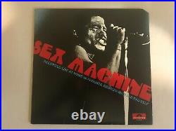 Sex Machine LP James Brown Live Double Album 12 33 RPM. NM