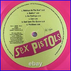 Sex Pistols Never Mind The Bollocks Vinyl Lp Uk Pink Wax 1998 Low Number! N Mint