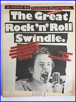 Sex Pistols The Great Rock N Roll Swindle Vinyl Lp Virgin Uk 1980 + Rare Book