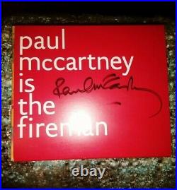 Signed Paul McCartney The Fireman Electric Arguments Autograph CD Album Cover