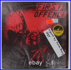 Simon Bisley Signed 1988 First Offence UK Metal Metalover MINT Shrink NWOBHM LP
