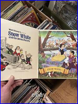 Snow White and the Seven Dwarfs Story Book album Walt Disney Records