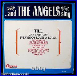 THE ANGELS-AND THE ANGELS SING-Mega Rare Near Mint Album-CAPRICE #LP-1001-Mono