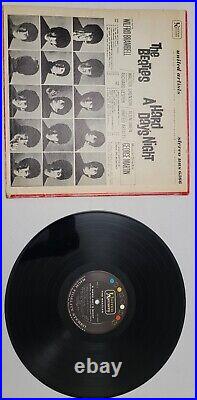THE BEATLES A HARD DAY'S NIGHT LP VINYL 1964 1st PRESSING UAS 6366