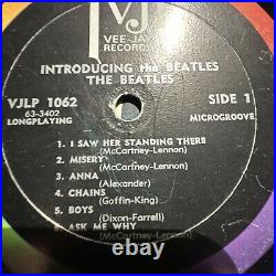 THE BEATLES, INTRODUCING MONO Near Mint Micro groove LP VG++ To NM LP