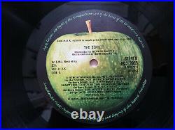THE BEATLES White Album UK PCS 7068FULLY LAMINATED TOP OPEN COVER NO. 0342216