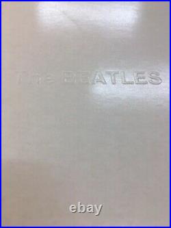 THE BEATLES White Album UK stereo double LP, Embossed Cover early press EX/NM