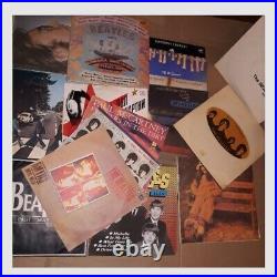 THE BEATLES set of 17 albums vinyl lp records