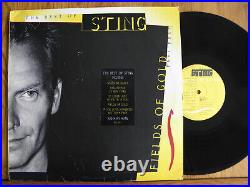 THE BEST OF STING 1984 1994 Fields of Gold DOUBLE VINYL LP ALBUM VG++ / VG+