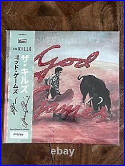 THE KILLS God Games SIGNED Vinyl LP Translucent Japan Obi Download Lyric Book