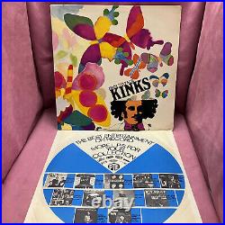 THE KINKS Face To Face UK PYE 1966 NPL 18149 Vinyl Album LP EX/VG+