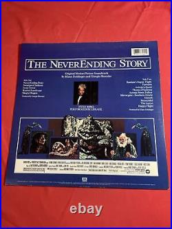 THE NEVERENDING STORY Original Vinyl Record Album Soundtrack Giorgio Moroder NM