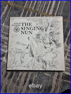 THE SINGING NUN Soeur Sourire LP Record BOOKLET Phillips album vinyl art french