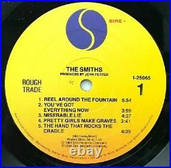 THE SMITHS The Smiths Debut LP Original 1984 Sire Allied Press VG++