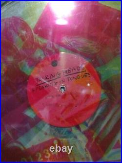 Talking Heads Speaking in Tongues Album LP 1983 Robert Rauschenberg New READ