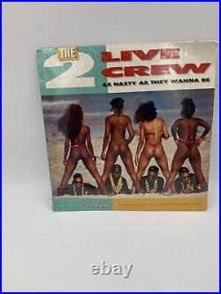 The 2 Live Crew As Nasty As They Wanna Be Double Album Vinyl SEALED 1989