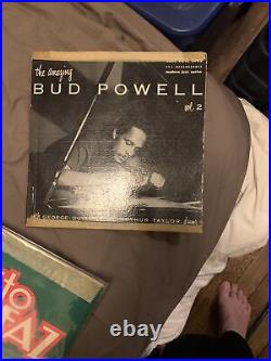 The Amazing Bud Powell Volume 2 10 Album Mono Deep Groove First Pressing