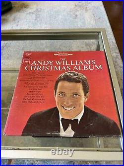 The Andy Williams Christmas Album LP Record Columbia Original 1963 CS 8887