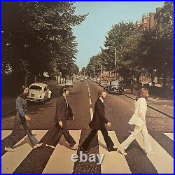 The Beatles, Abbey Road, SO-383 LP, Rare 1969, Uncropped & Her Majesty