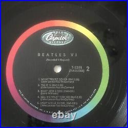 The Beatles-Beatles VI-LP-1965-Original-Vinyl-MONO-Early Press-Capitol-T-2358
