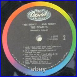 The Beatles Butcher Cover Yesterday & Today Lp (1966 Mono) 2nd State Unpeeled