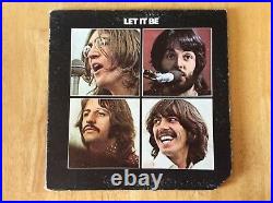 The Beatles Let It Be Signed Cover Vintage1970 Vinyl Album Apple Records