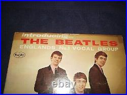 The Beatles Lp'introducing' Vjlp 1062 Vintage! Rare! 63-3403 Shadow! Blk/silver
