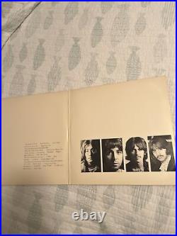 The Beatles S/T White Album 2 LP On WHITE Vinyl SEBX-11841 Poster